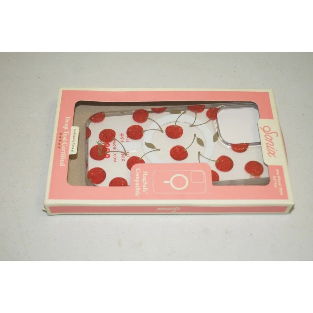 Sonix iPhone 16 Pro Case MagSafe Cherry On Top Glitter 6.3 Inch 2024 New